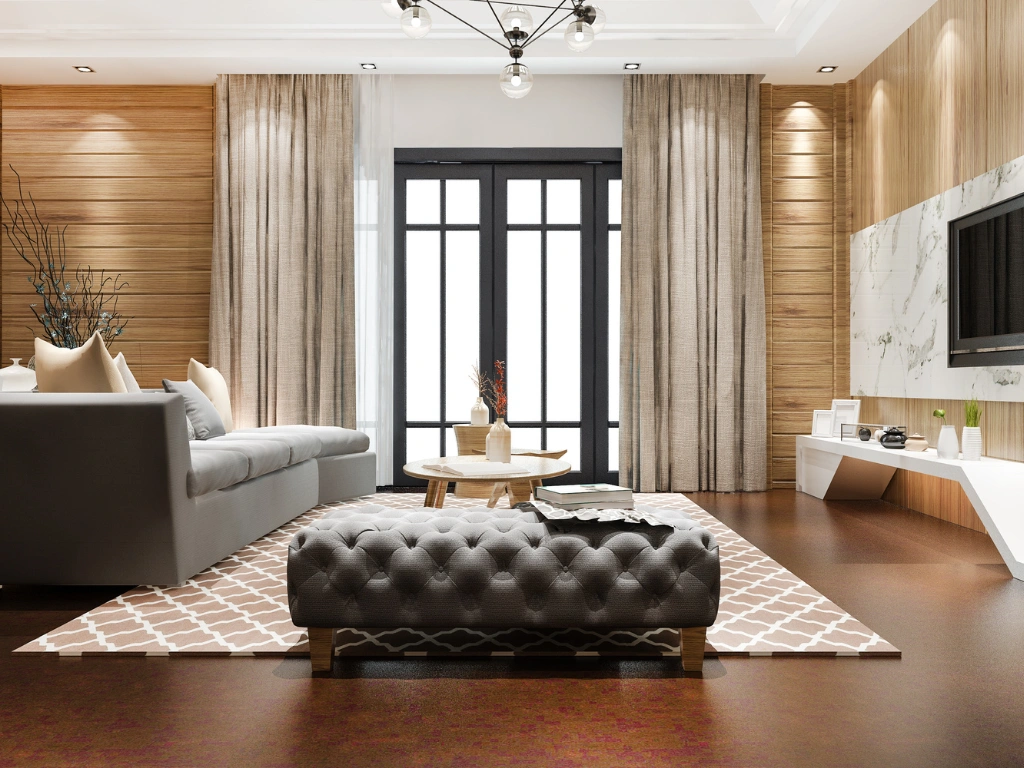 Living Room Curtain Design Ideas for Modern Homes