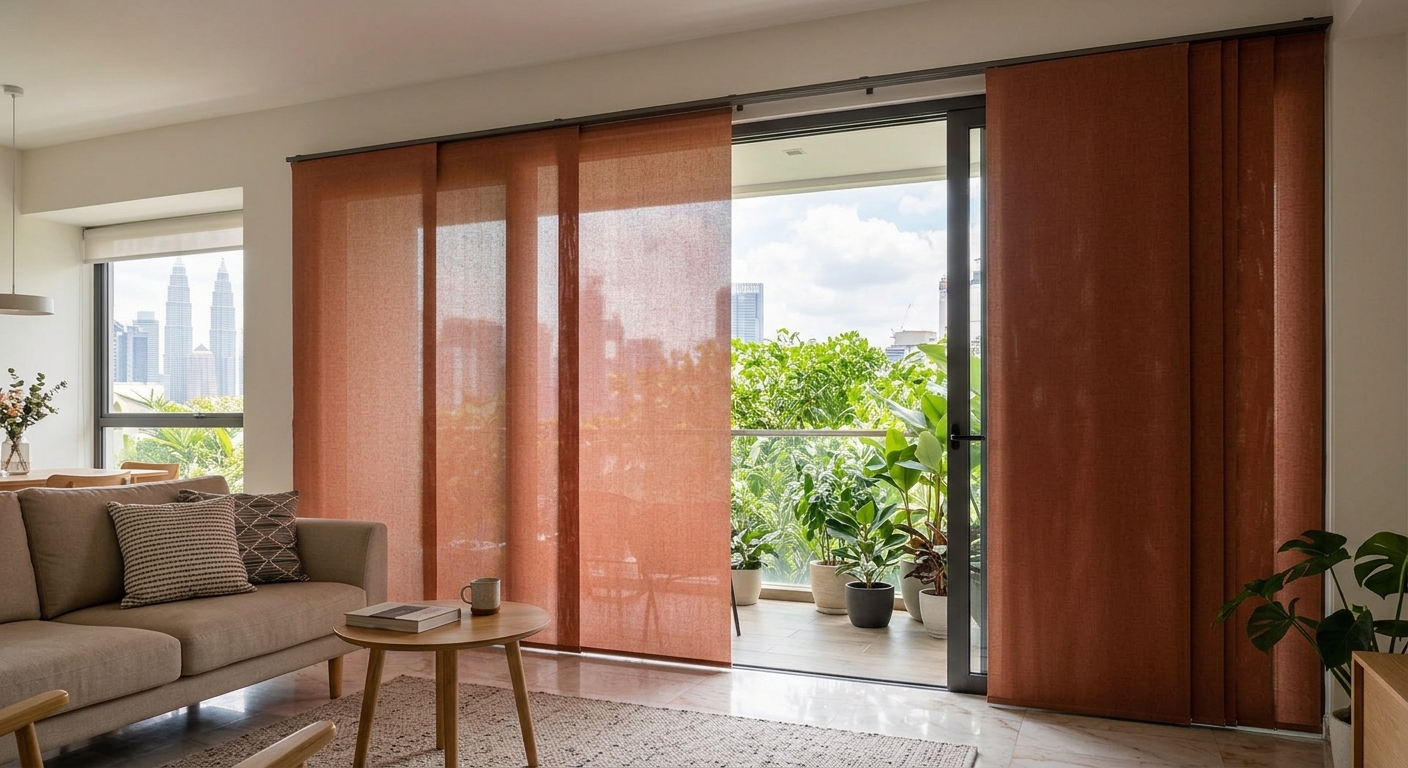 Panel Blinds Guide for Sliding Doors and Wide Windows